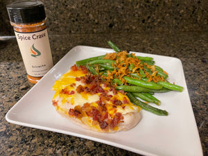 Jalapeno Sriracha Popper Chicken with Veggie Ready Green Beans