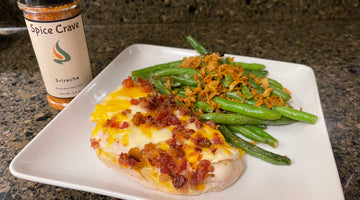 Jalapeno Sriracha Popper Chicken with Veggie Ready Green Beans